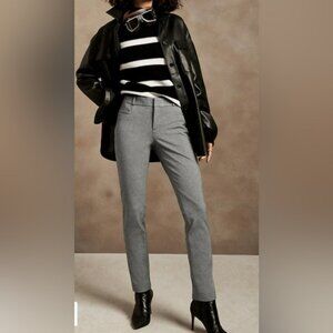 Banana Republic Stylish Skinny/ankle Gray Trousers